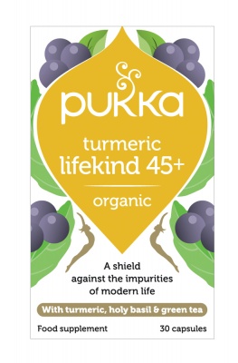 Pukka Turmeric LifeKind 45+ 30 Caps